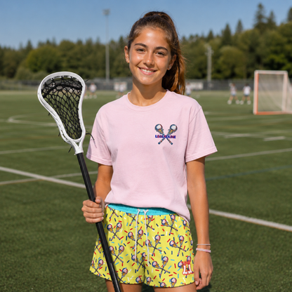 Youth Lacrosse Ice Cream Americana Mesh Shorts