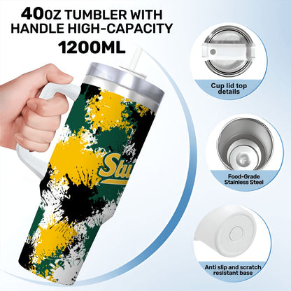 Sturbridge Travel Coffee Mug with Handle and Straw (40oz)