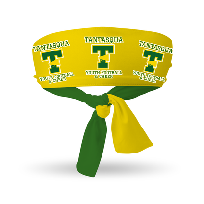 TYFC Sports Tie Headband - Yellow/Green Edition