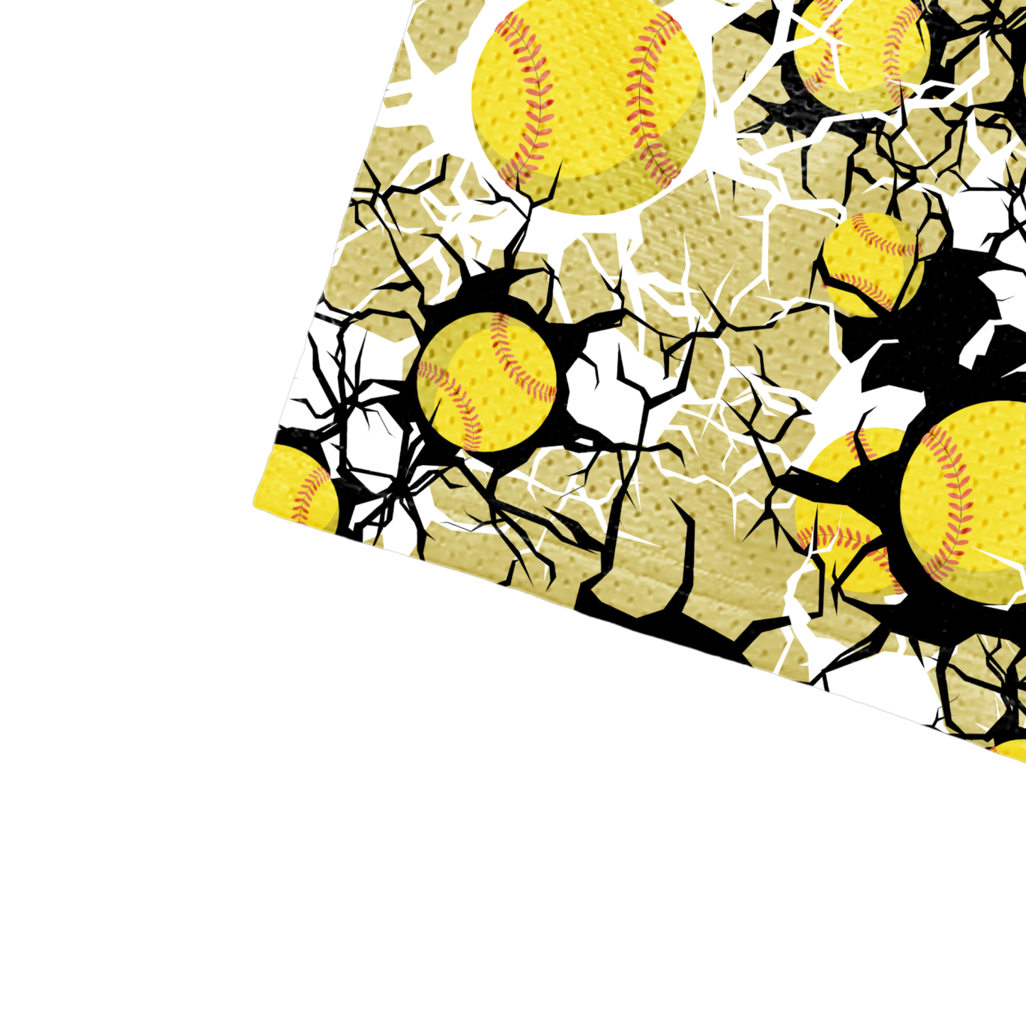 Adult Brimfield Inferno Softball Mesh Shorts Shattered Edition (with inner liner)