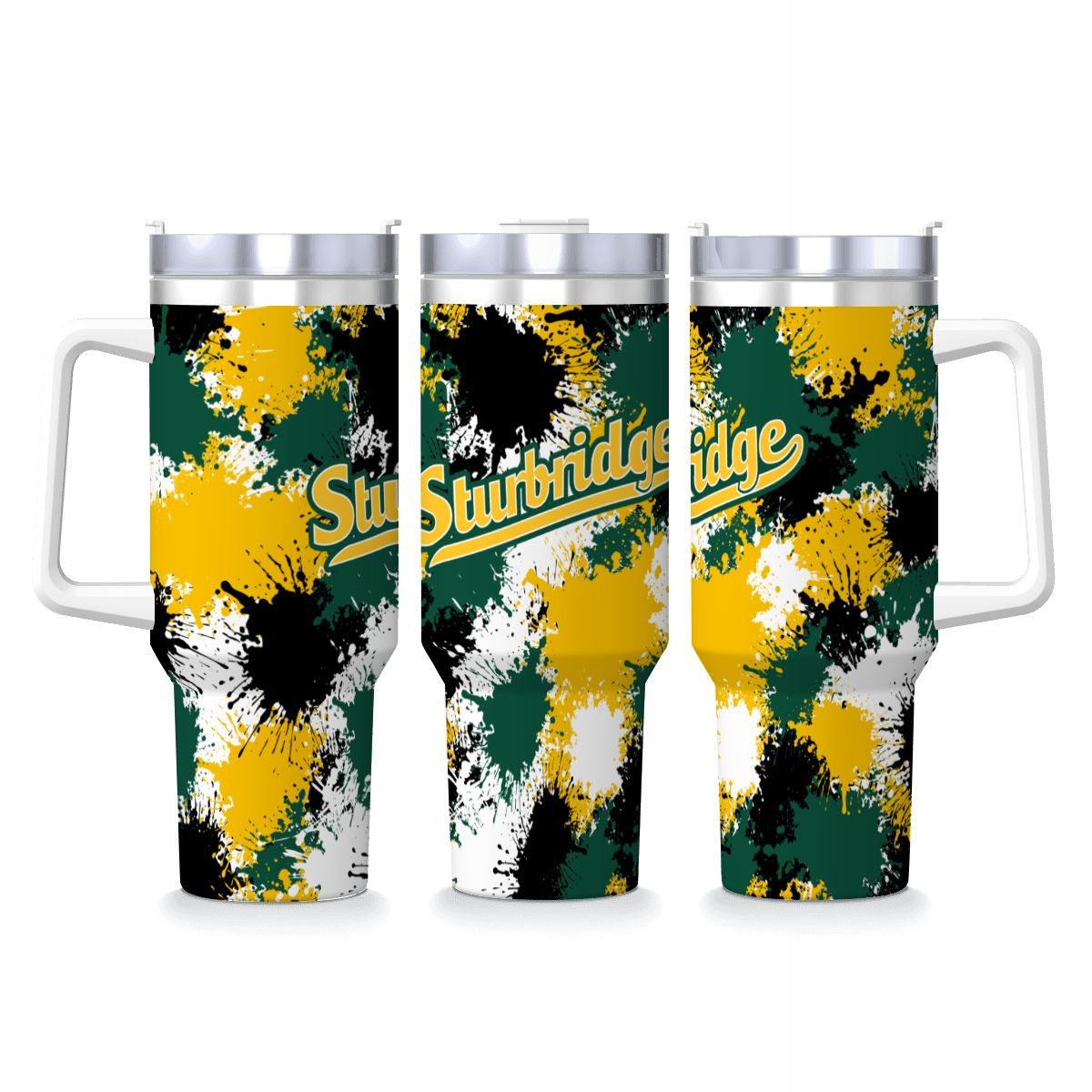 Sturbridge Travel Coffee Mug with Handle and Straw (40oz)