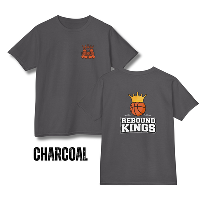 Kids Rebound Kings Basketball Tee
