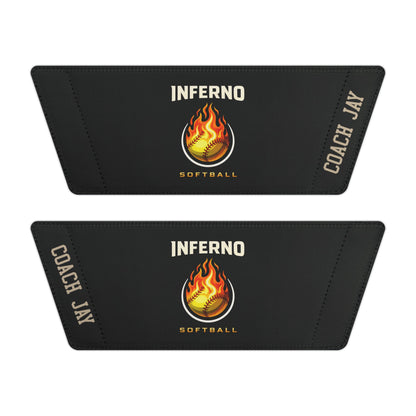 Men's Brimfield Inferno Softball Deco Brand Removable Strap Slides - Personalized