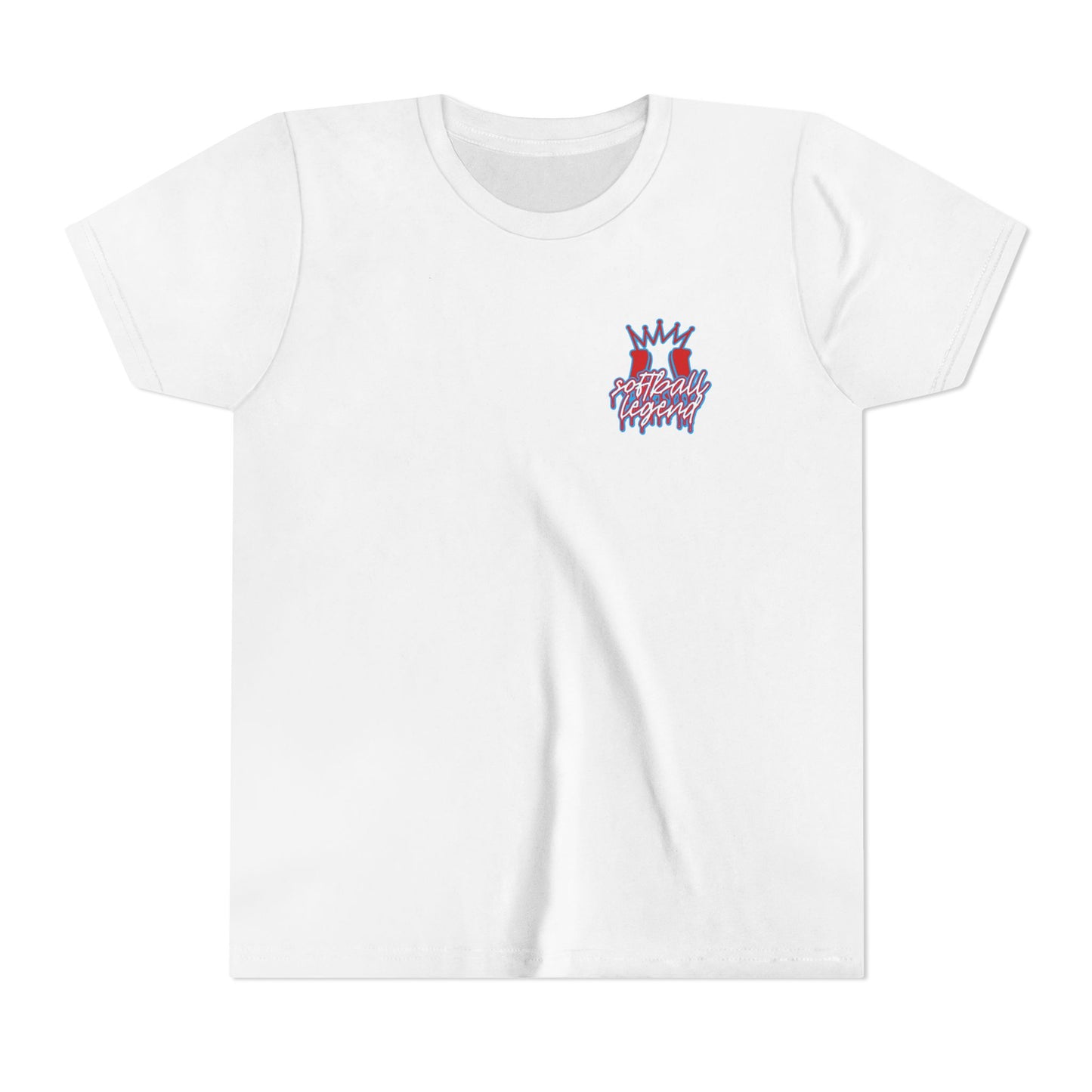 Youth Softball Ice Cream Drip T-Shirt