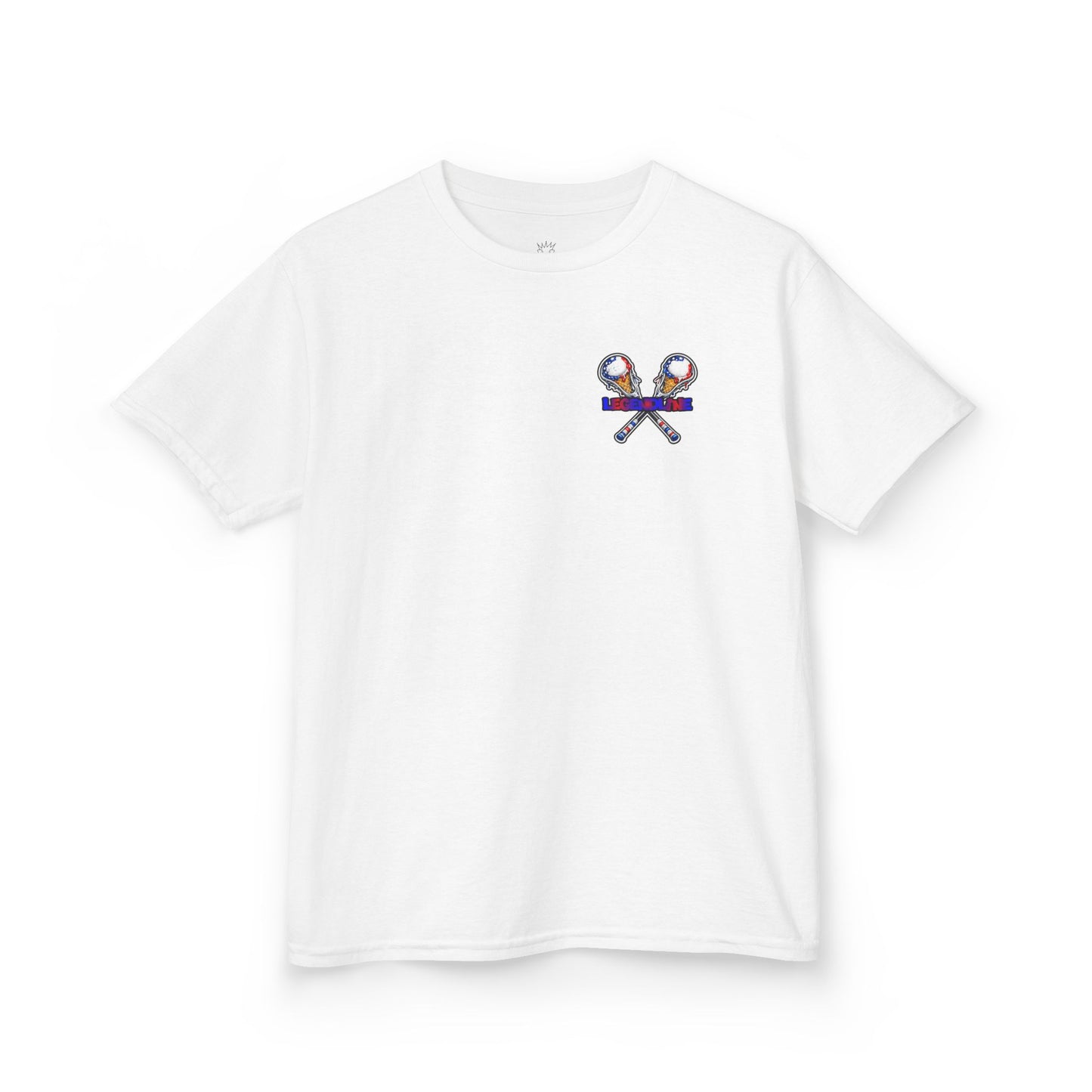 Kids Lacrosse T-Shirt, Youth Patriotic Shirt