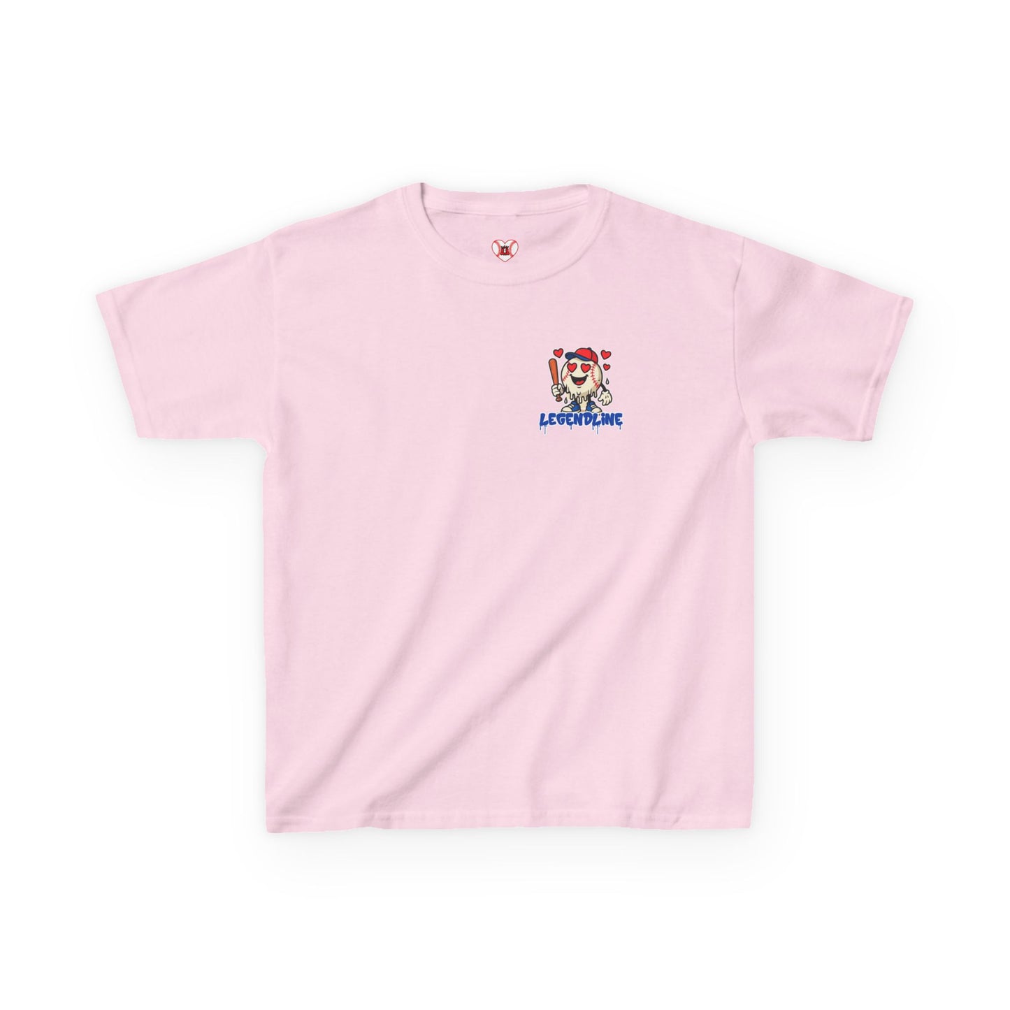 Youth Unisex Baseball Valentine's Sports T-Shirt, Baseball Season is My Love Language