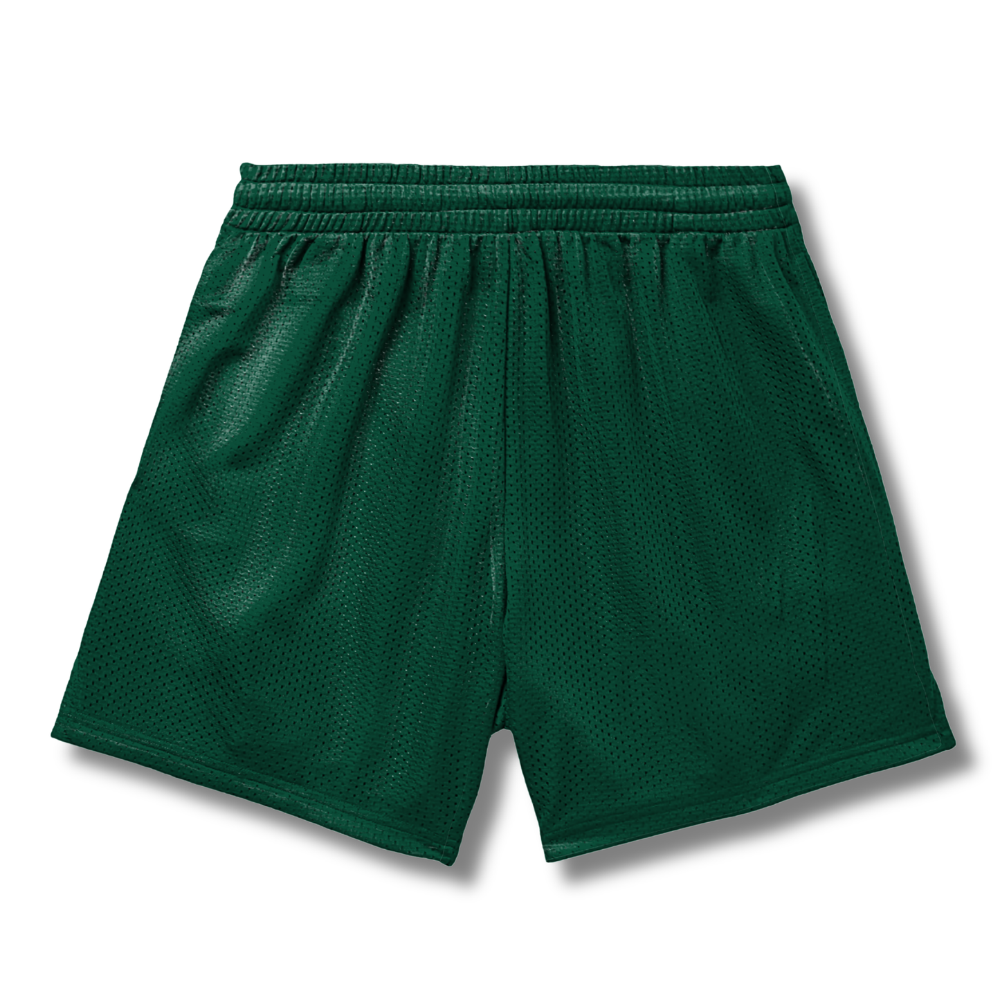 Adult Sturbridge Softball Mesh Shorts - Green (with inner liner)
