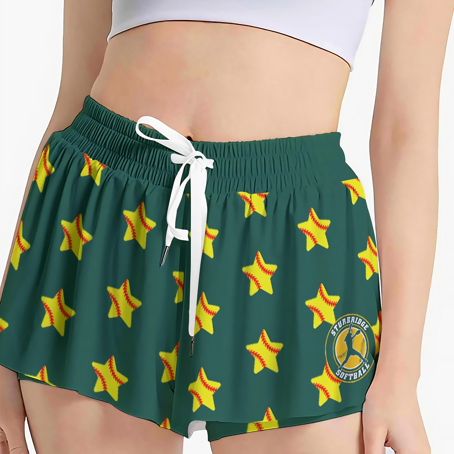 Women's Sturbridge Softball All-Star Butterfly Shorts