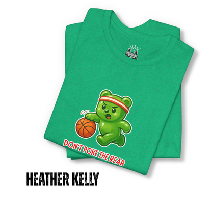 Adult Basketball T-Shirt: Don't Poke The Gummy Bear