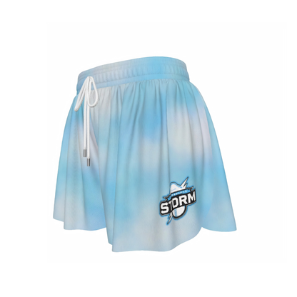 Women's Sturbridge Storm Softball In the Clouds Butterfly Shorts