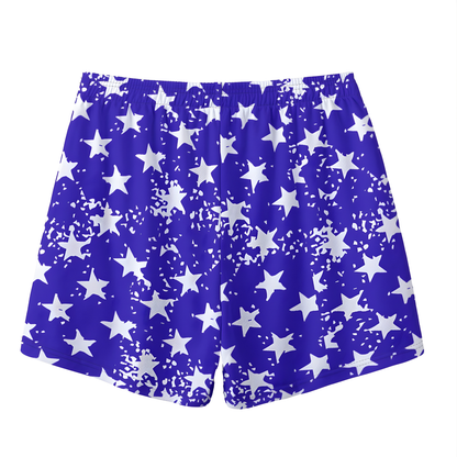 Baseball American Flag Unisex Mesh Shorts