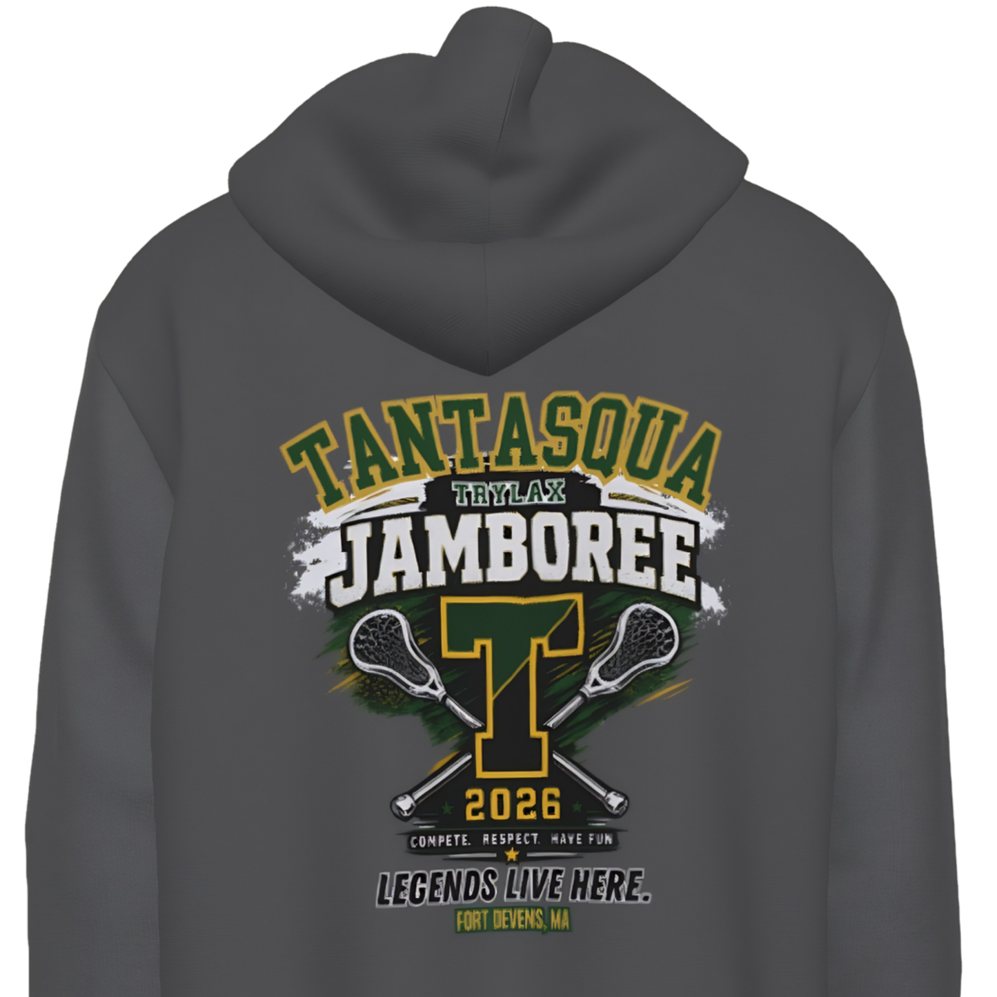 Adult Tantasqua Jamboree 2026 Lacrosse Cotton/Polyester Blend Hoodie