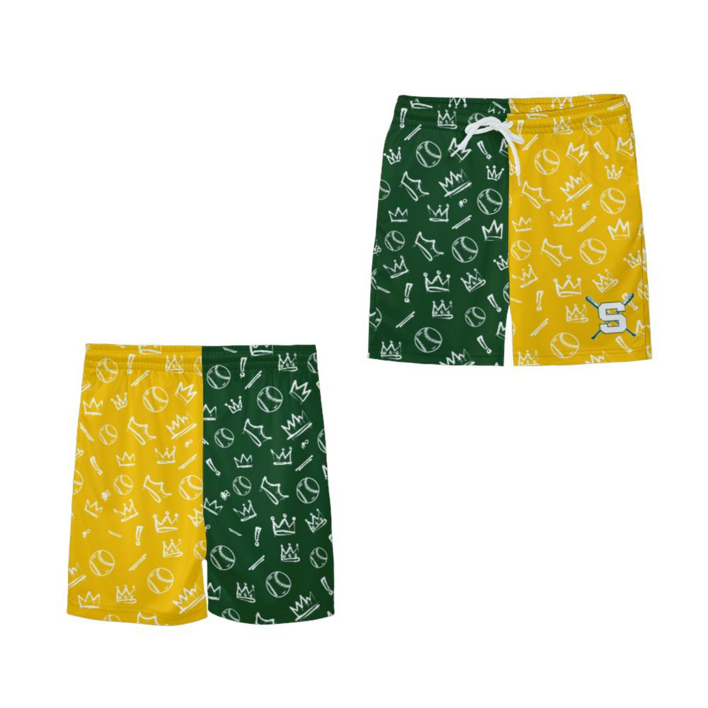 Youth Sturbridge Little League Baseball Shorts - Graffiti Edition 2