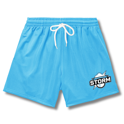 Adult Storm Mesh Shorts - Blue Edition (with inner liner)