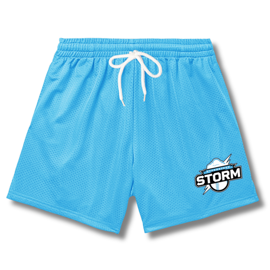 Adult Storm Mesh Shorts - Blue Edition (with inner liner)
