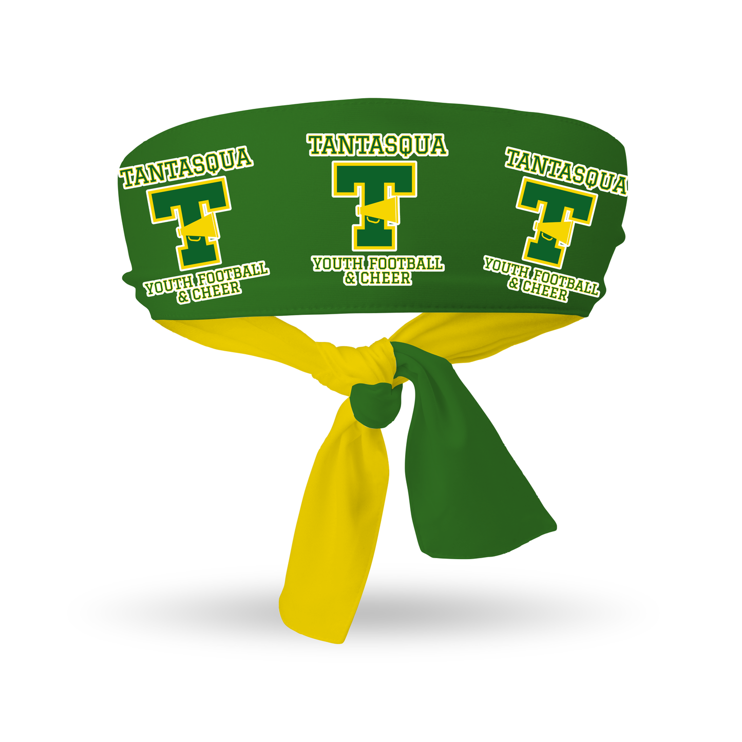 TYFC Sports Tie Headband - Green/Yellow Edition
