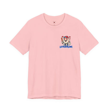 Adult Unisex Baseball Valentine's Sports T-Shirt, Baseball Season is My Love Language