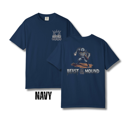 Adult "Beast on the Mound" T-Shirt for Baseball Pitchers - Comfort Colors®
