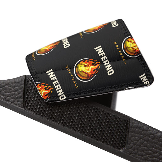 Youth Brimfield Inferno Softball Removable Strap Deco Brand Slides