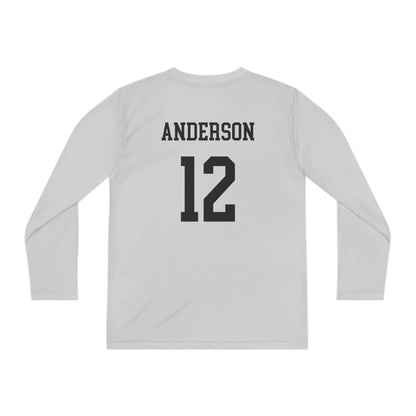 Youth Storm Sport-Tek YST350LS Long Sleeve Competitor Tee (Personalized)
