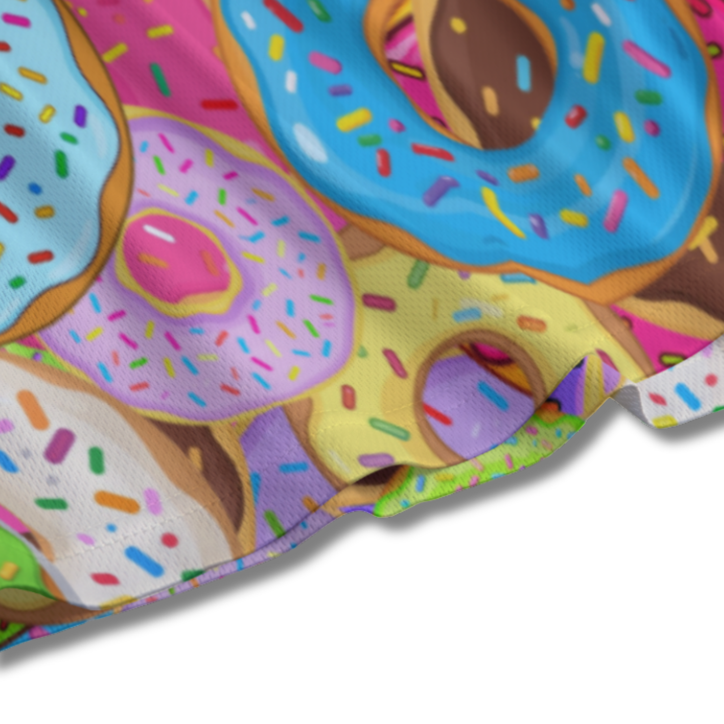 Youth Athletic Mesh Shorts "Donuts" Version