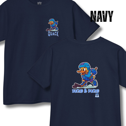 Youth Ducks and Pucks Hockey T-Shirt