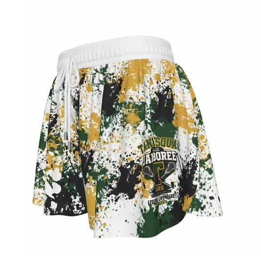 Women's TRYLax Paint Splatter Jamboree 2026 Butterfly Shorts
