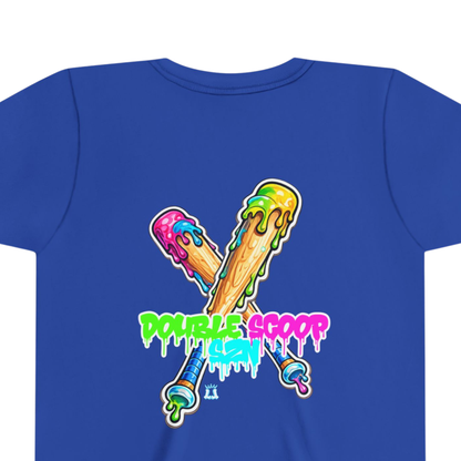 Kids Baseball Softball T-Shirt Softball Ice Cream Design