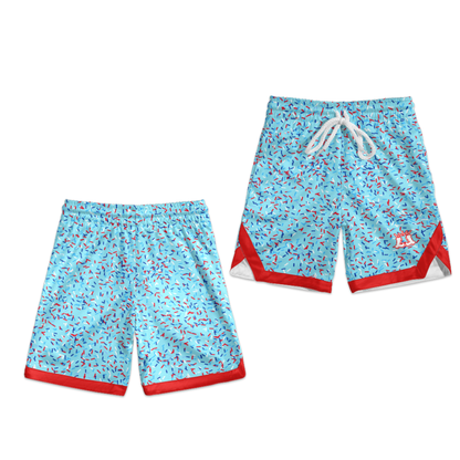 Kids Patriotic Summer Mesh Shorts