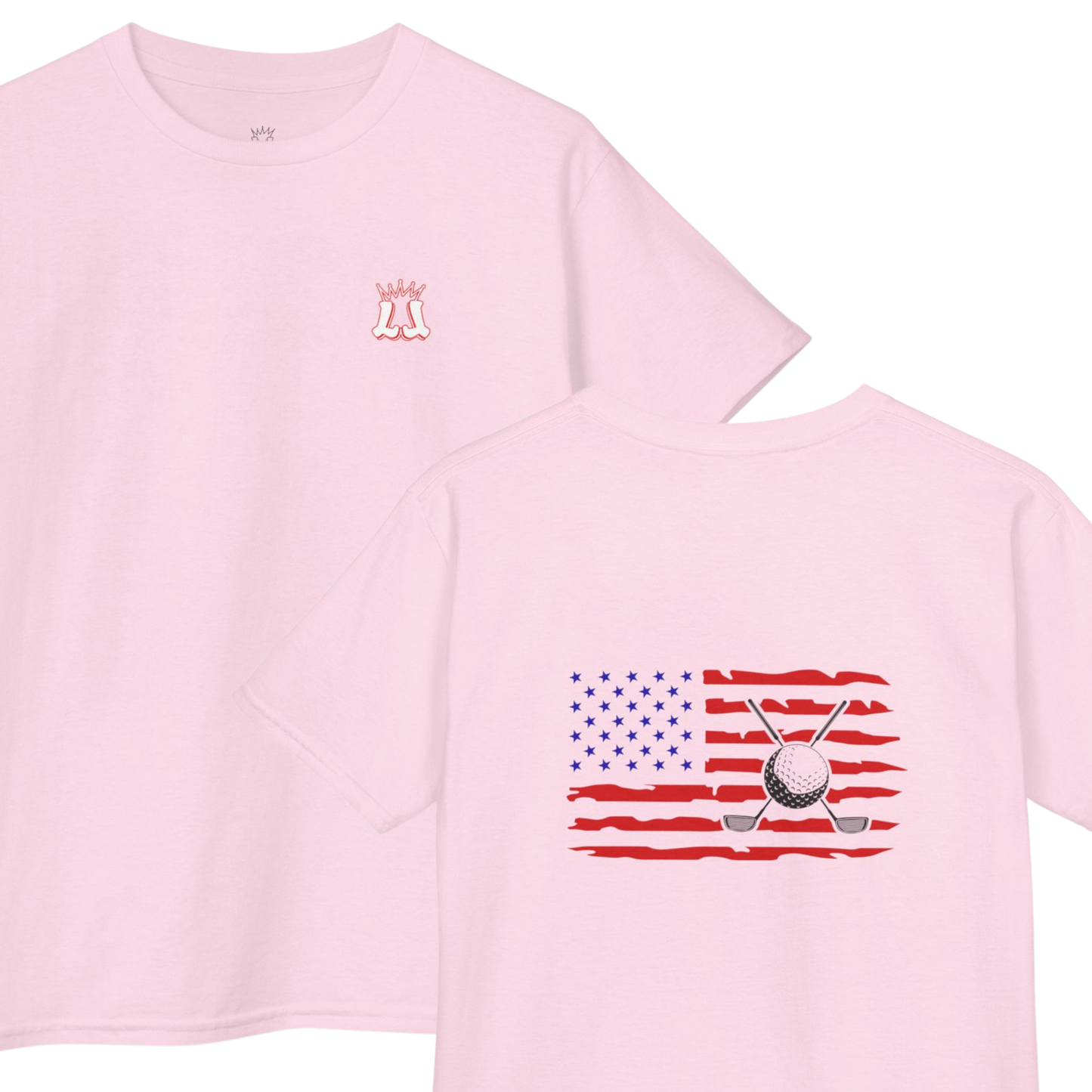 Kids Patriotic Golf T-Shirt