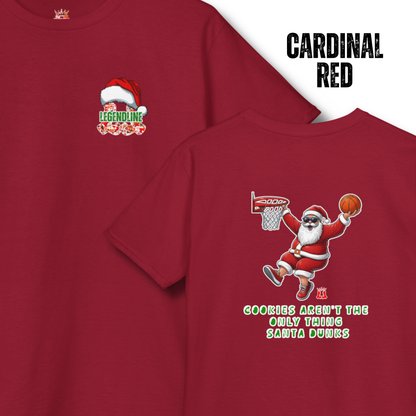 Youth Santa Slam Dunk Graphic T-Shirt