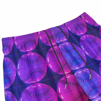 Adult and Teen Unisex Baseball Mesh Shorts