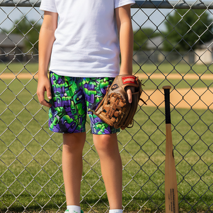 Adult Baseball GOAT Graffiti Mesh Shorts