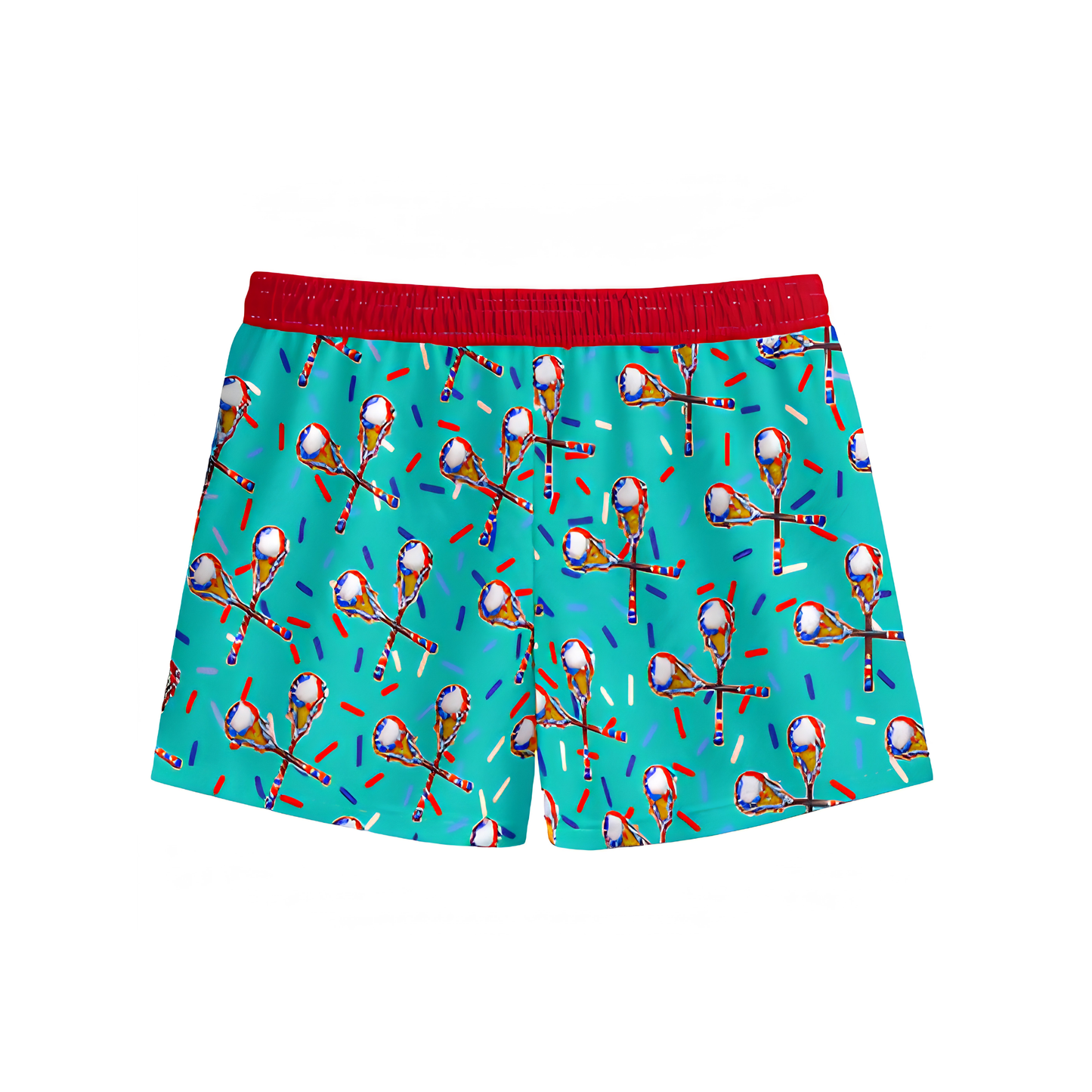 Youth Patriotic Lacrosse Shorts - Ice Cream Drip