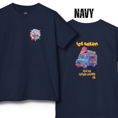Youth Ice Cream Truck T-Shirt: Casual Sports Apparel