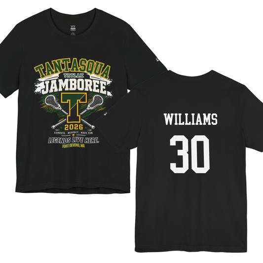 Adult Tantasqua Jamboree 2026 Lacrosse Tee (Personalized)