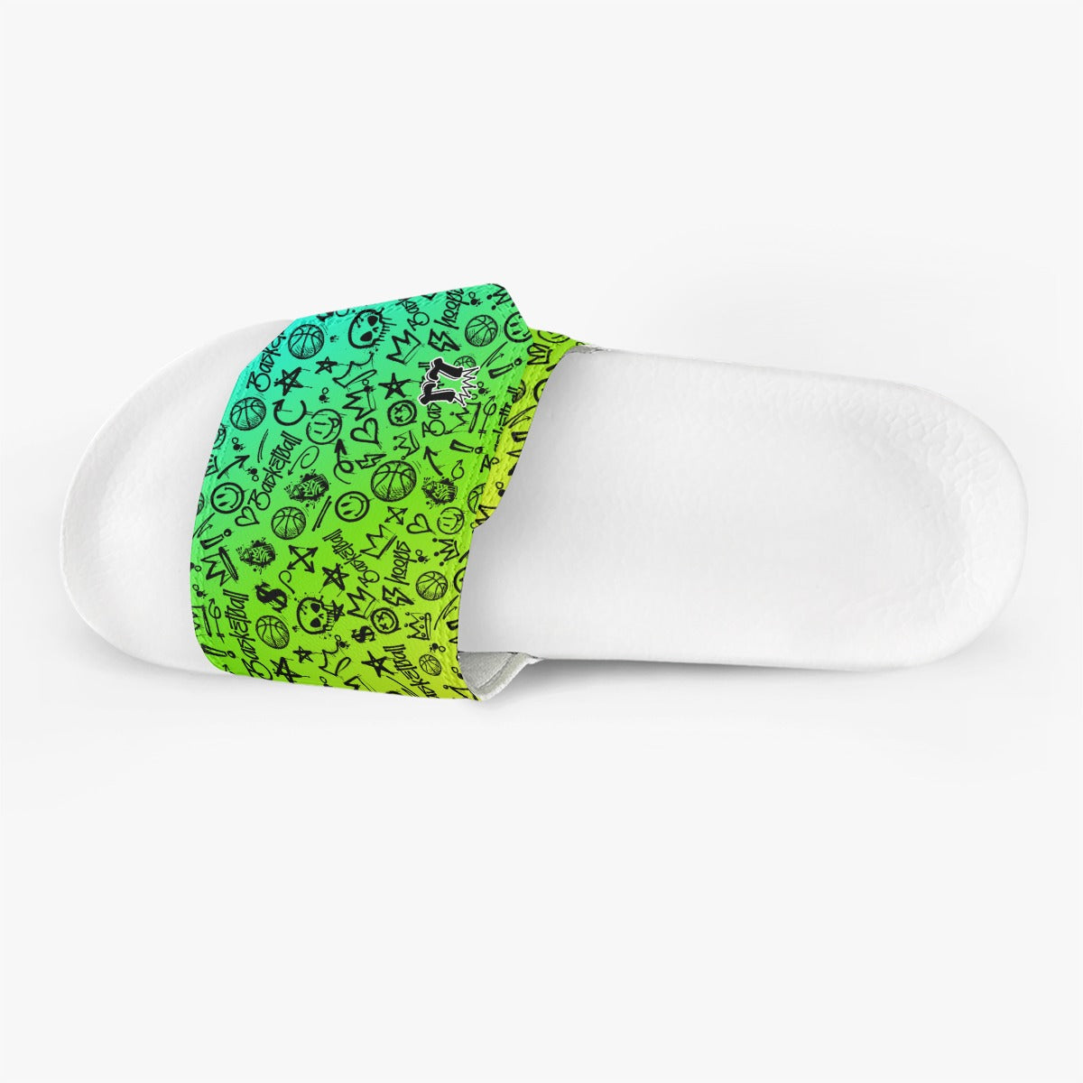 Men's Velcro Gradient Basketball Slides