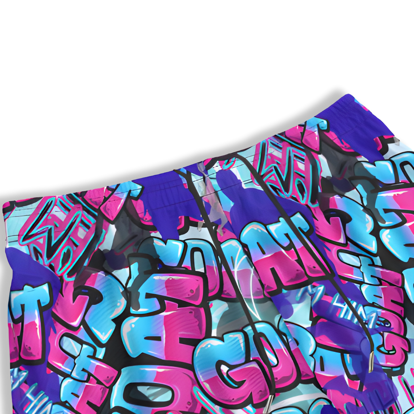 All-Over Print Adult Mesh Basketball Shorts: GOAT Design