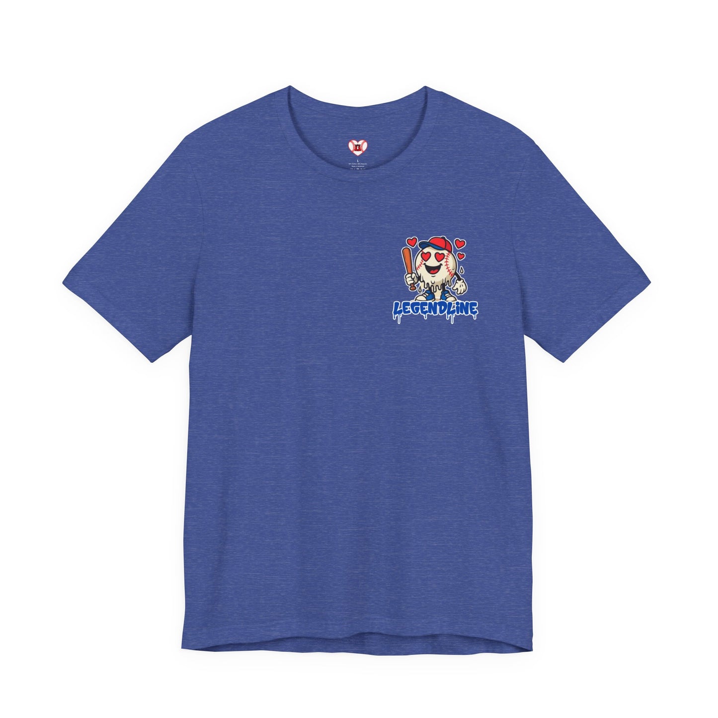 Adult Unisex Baseball Valentine's Sports T-Shirt, Baseball Season is My Love Language