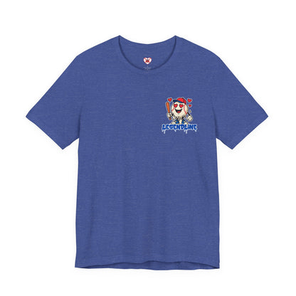 Adult Unisex Baseball Valentine's Sports T-Shirt, Baseball Season is My Love Language
