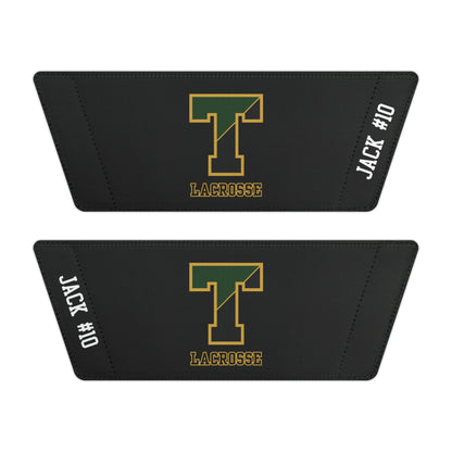 Youth TRYLAX Deco Brand Removable Strap Slides (Black, Personalized)