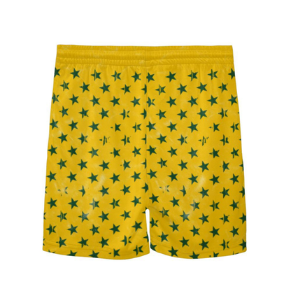 Youth Sturbridge Little League Baseball Shorts - Flag, Yellow Edition