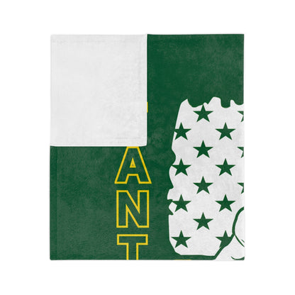 Tantasqua Youth Football Minky Plush Blanket