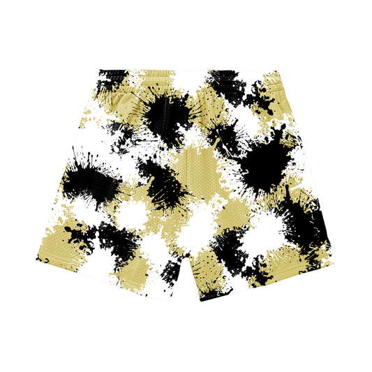 Adult Brimfield Inferno Softball Mesh Shorts Paint Splatter Edition 3 (with inner liner)