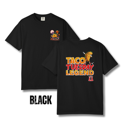 Adult Taco Tuesday Legend Basketball T-Shirt - Comfort Colors®