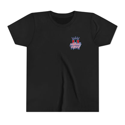 Youth Softball Ice Cream Drip T-Shirt