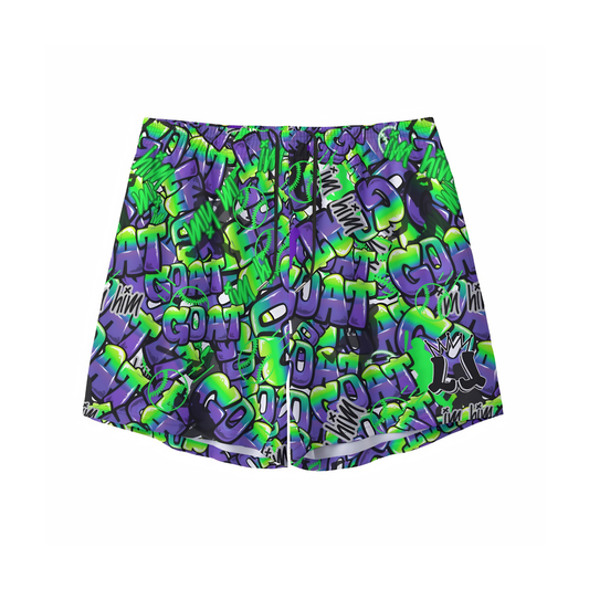 Adult Baseball GOAT Graffiti Mesh Shorts