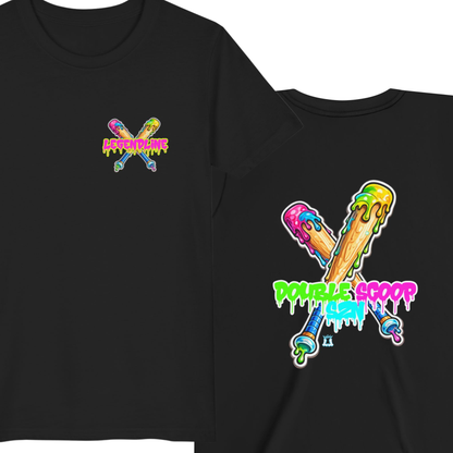 Kids Baseball Softball T-Shirt Softball Ice Cream Design