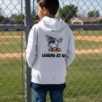 Youth King of Home Plate Baseball Hoodie