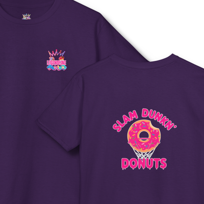 Youth Unisex Graphic T-Shirt: Slam Dunkn' Donuts